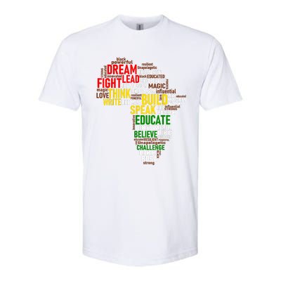 Dream Like Martin Black History Month African Celebration Softstyle CVC T-Shirt