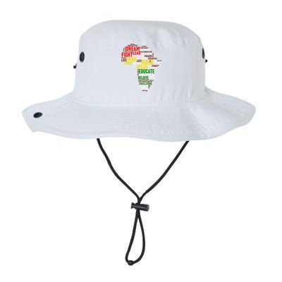 Dream Like Martin Black History Month African Celebration Legacy Cool Fit Booney Bucket Hat