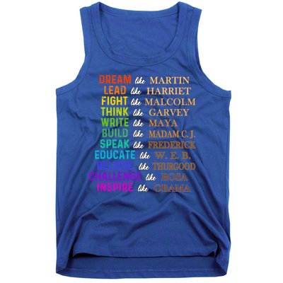 Dream Like Martin Lead Like Harriet The Juneteenth 1865 Gift Tank Top