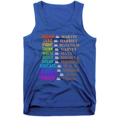 Dream Like Martin Lead Like Harriet The Juneteenth 1865 Gift Tank Top