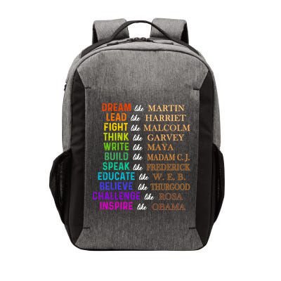 Dream Like Martin Lead Like Harriet The Juneteenth 1865 Gift Vector Backpack