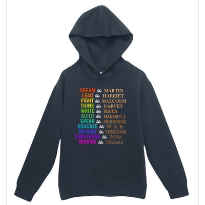 Dream Like Martin Lead Like Harriet The Juneteenth 1865 Gift Urban Pullover Hoodie