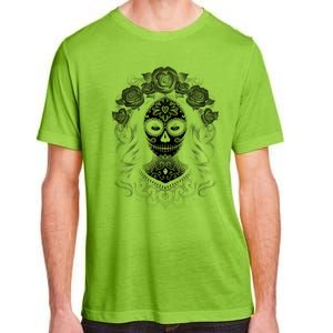 De Los Muertos La Catrina Day Of The Dead Sugar Skull Women Adult ChromaSoft Performance T-Shirt