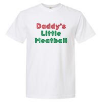 Daddy Little Meatball Italian Funny Daddy Little Meatball Father’s Day Garment-Dyed Heavyweight T-Shirt