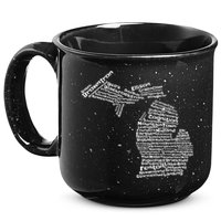 Drink Local Michigan Breweries 15oz Campfire Ceramic Mug