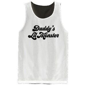 Daddy's Lil Monster  Mesh Reversible Basketball Jersey Tank