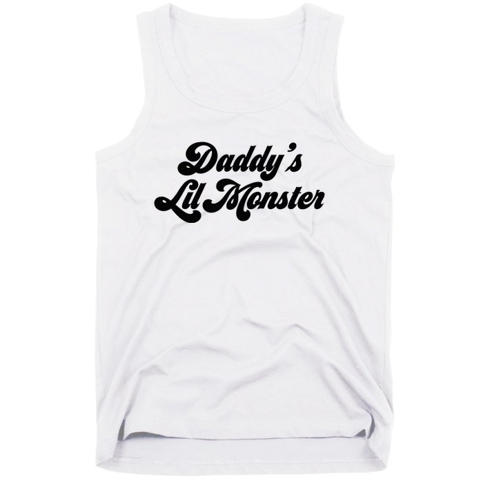 Daddy's Lil Monster  Tank Top