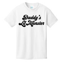 Daddy's Lil Monster  Kids T-Shirt