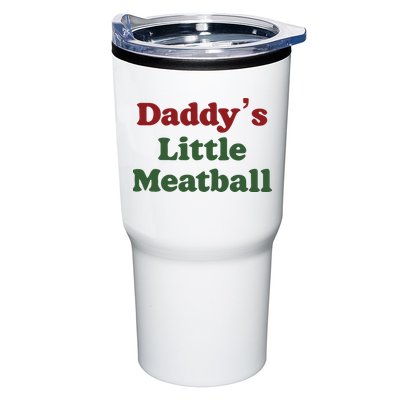Daddy Little Meatball Italian Funny Daddy Little Meatball Father’s Day Tumbler