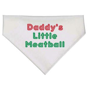 Daddy Little Meatball USA-Made Doggie Bandana