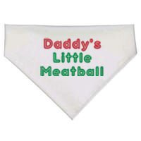 Daddy Little Meatball USA-Made Doggie Bandana