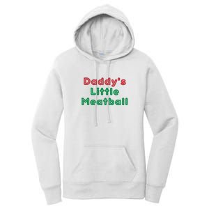 Daddy Little Meatball Women's Pullover Hoodie