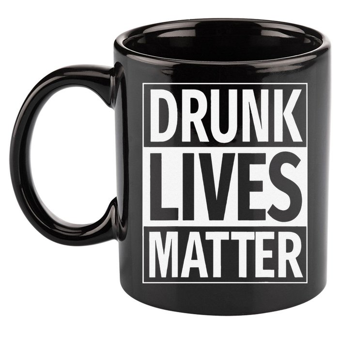 Drunk Lives Matter Saint Patrick's Day Unisex 11oz C Handle Ceramic Mug