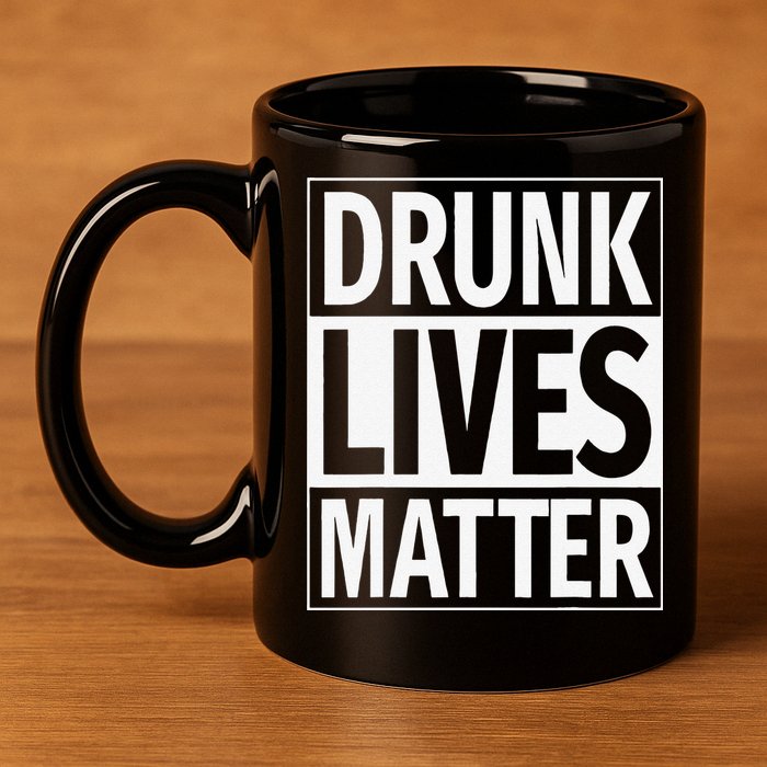 Drunk Lives Matter Saint Patrick's Day Unisex 11oz C Handle Ceramic Mug