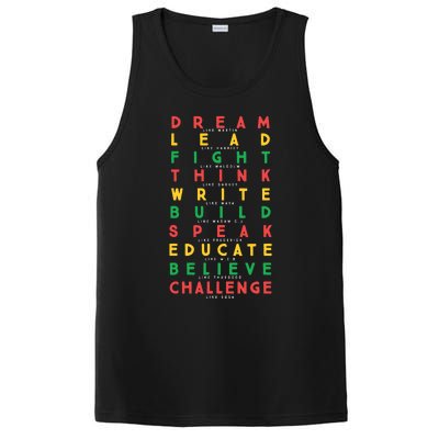 Dream Like Martin Lead Like Harriet Black History Month PosiCharge Competitor Tank