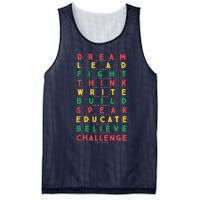 Dream Like Martin Lead Like Harriet Black History Month Mesh Reversible Basketball Jersey Tank