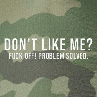 DonT Like Me Fuck Off! Problem Solved Funny Legacy Tie Dye Trucker Hat
