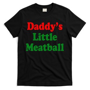 Daddy Little Meatball Italian T-Shirt