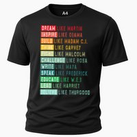 Dream Like Martin Fight Like Malcolm Inspire Like Obama TShirt Cooling Performance Crew T-Shirt