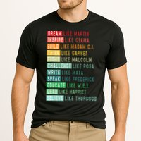 Dream Like Martin Fight Like Malcolm Inspire Like Obama TShirt Cooling Performance Crew T-Shirt