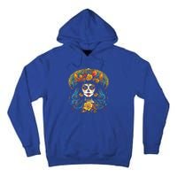 De Los Muertos La Catrina Day of the Dead Sugar Skull Tall Hoodie