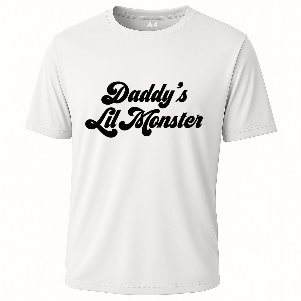 DaddyS Lil Monster Cooling Performance Crew T-Shirt