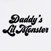 DaddyS Lil Monster Flat Bill Trucker Hat