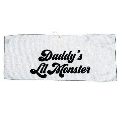 DaddyS Lil Monster Large Microfiber Waffle Golf Towel