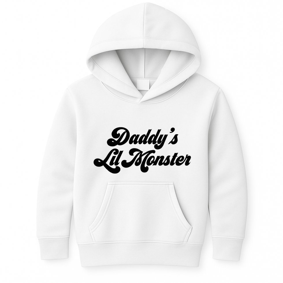 DaddyS Lil Monster Kids Hoodie
