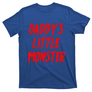 Daddys Little Monster Halloween Blood Red T-Shirt