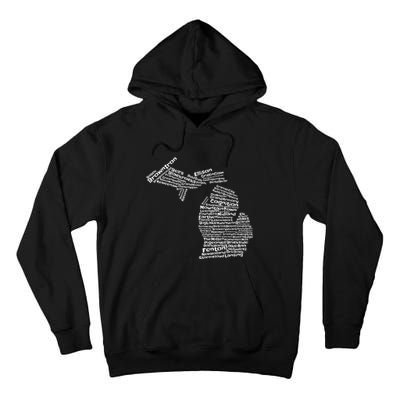 Drink Local Michigan Breweries Tall Hoodie