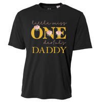 Daddy Little Miss Onederful Birthday Party 1 Year Old Girl Cooling Performance Crew T-Shirt