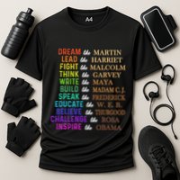 Dream Like Martin Lead Like Harriet The Junenth 1865 Cooling Performance Crew T-Shirt
