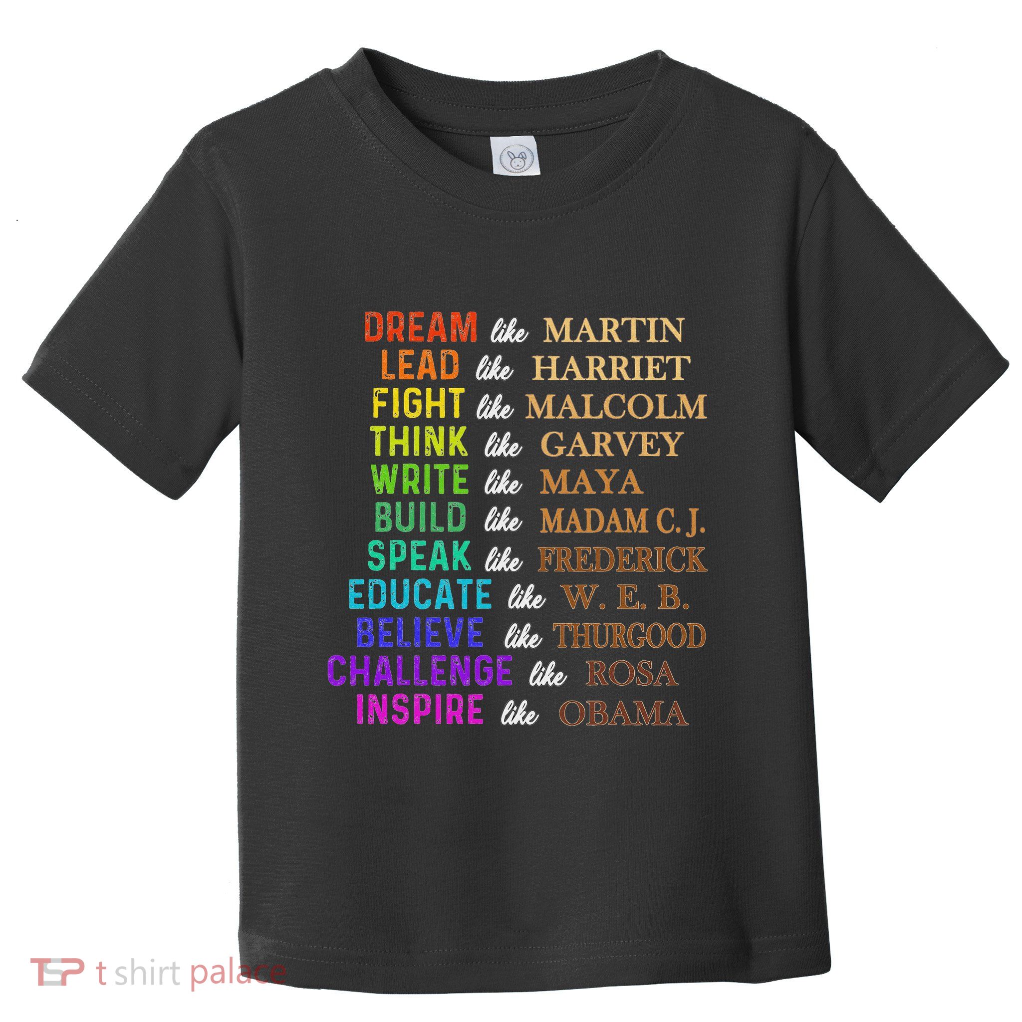 Dream Like Martin Lead Like Harriet The Junenth 1865 Toddler T-Shirt