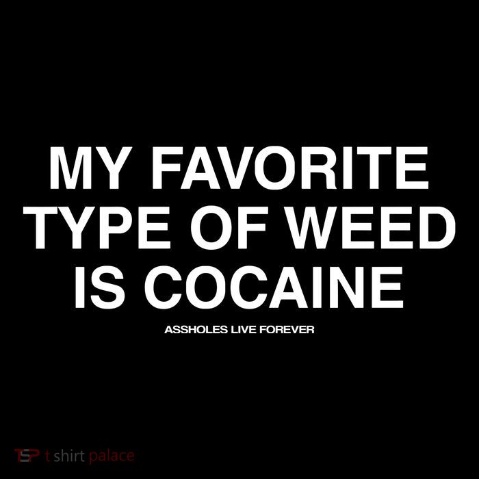 Danny Lividlamb My Favorite Type Of Weed Is Cocaine Flatbill Hat
