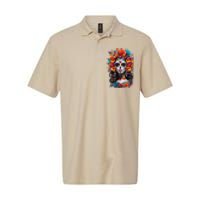 De Los Muertos La Catrina Day Of The Dead Sugar Skull Women Softstyle Adult Sport Polo