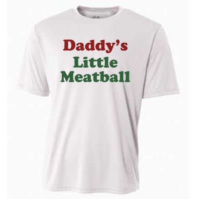 Daddy Little Meatball Cooling Performance Crew T-Shirt