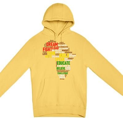 Dream Like Martin Black History Month African Celebration Premium Pullover Hoodie