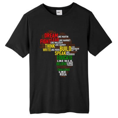 Dream Like Martin Black History Month African Celebration Tall Fusion ChromaSoft Performance T-Shirt