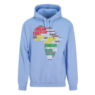 Dream Like Martin Black History Month African Celebration Unisex Surf Hoodie