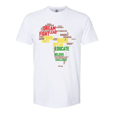 Dream Like Martin Black History Month African Celebration Softstyle® CVC T-Shirt