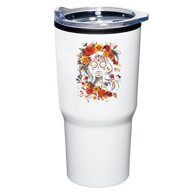 De Los Muertos La Catrina Day Of The Dead Sugar Skull Tumbler