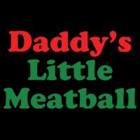 Daddy Little Meatball Italian Ironic Funny Meme Backpack