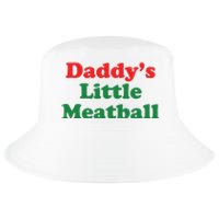 Daddy Little Meatball Italian Ironic Funny Meme Cool Comfort Performance Bucket Hat