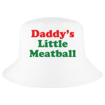 Daddy Little Meatball Italian Ironic Funny Meme Cool Comfort Performance Bucket Hat