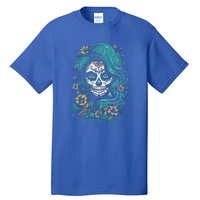 De Los Muertos La Catrina Day Of The Dead Sugar Skull Tall T-Shirt