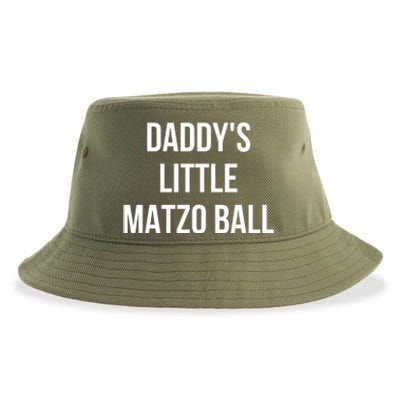 DaddyS Little Matzo Ball Sustainable Bucket Hat