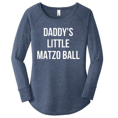 DaddyS Little Matzo Ball Women's Perfect Tri Tunic Long Sleeve Shirt