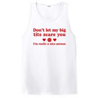 DonT Let My Big Tits Scare You IM Really A Nice Person PosiCharge Competitor Tank