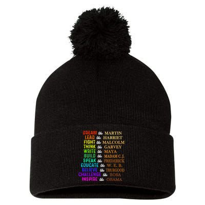 Dream Like Martin Lead Like Harriet The Juneteenth 1865 Pom Pom 12in Knit Beanie